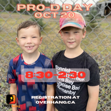 Pro-D Day Camp on Oct 20, 2023